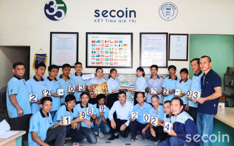Secoin - Kỷ niệm 35 năm thành lập